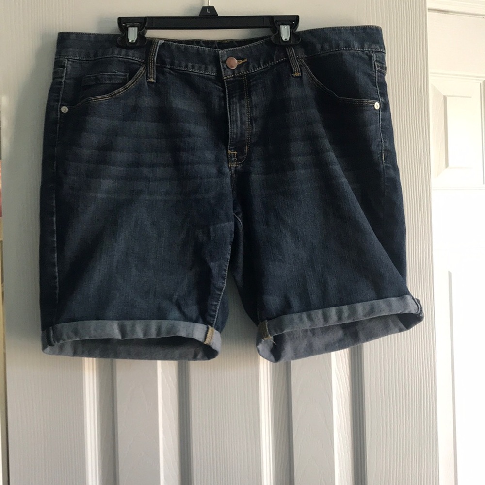 Denim shorts